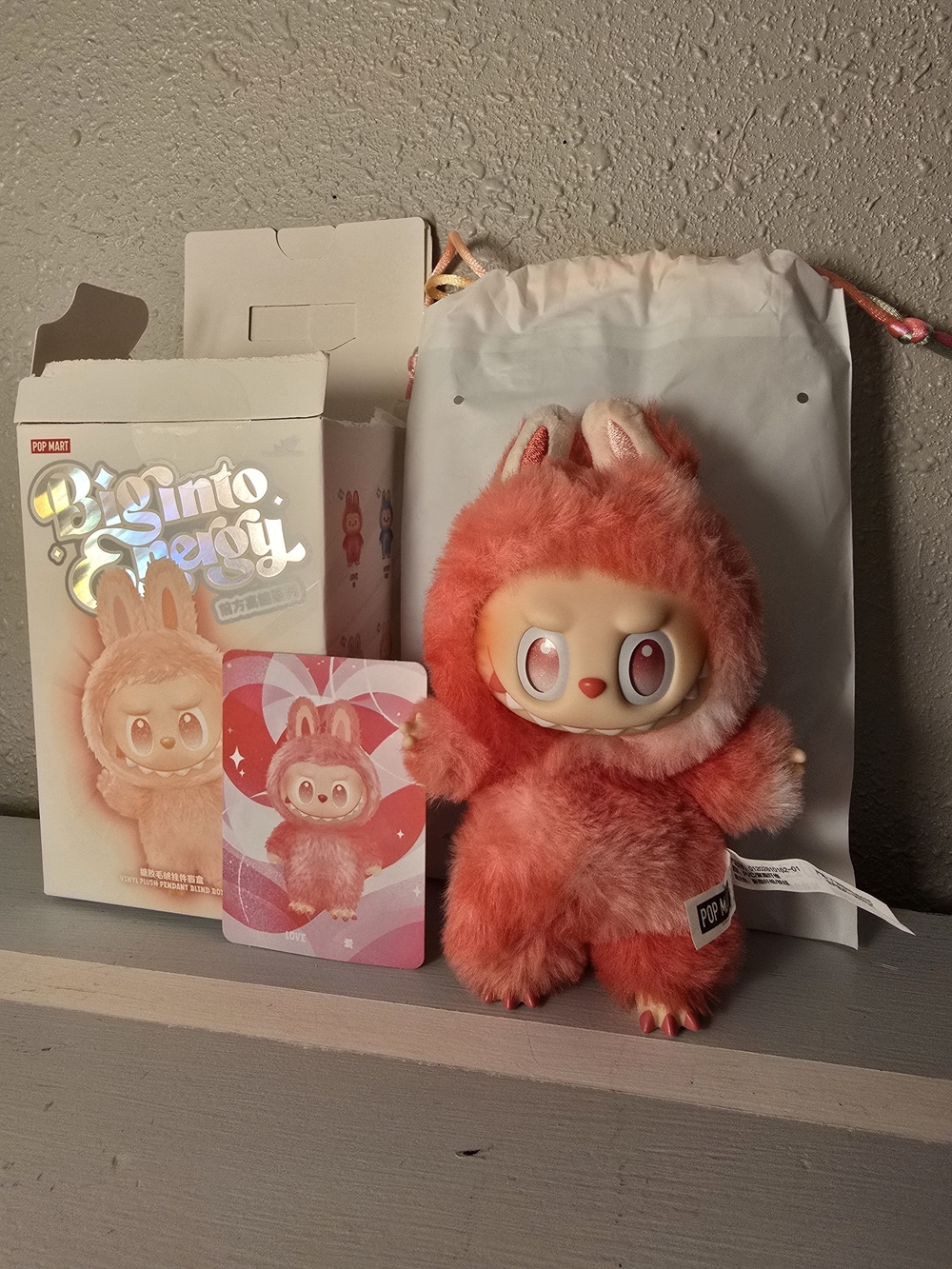 Big Into Energy Labubu - Love
